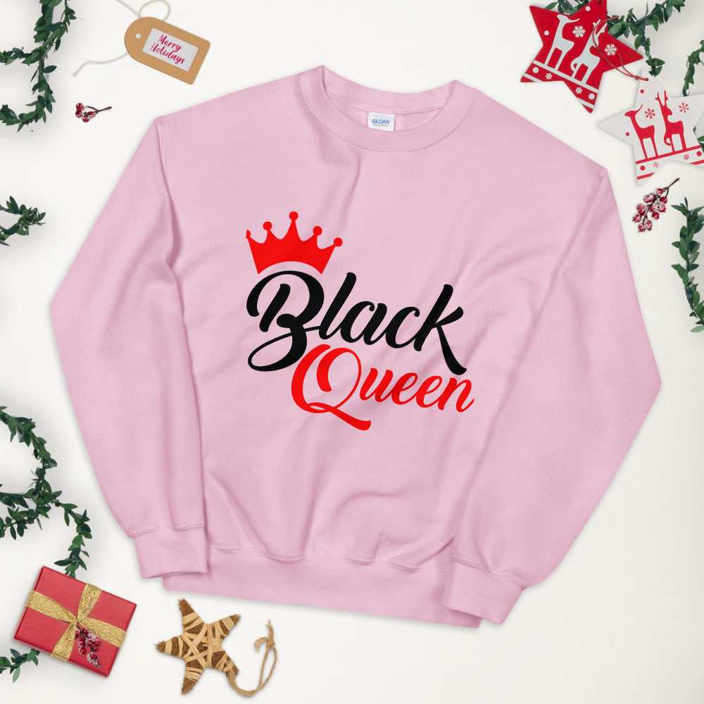 Black Queen Crewneck Sweatshirt