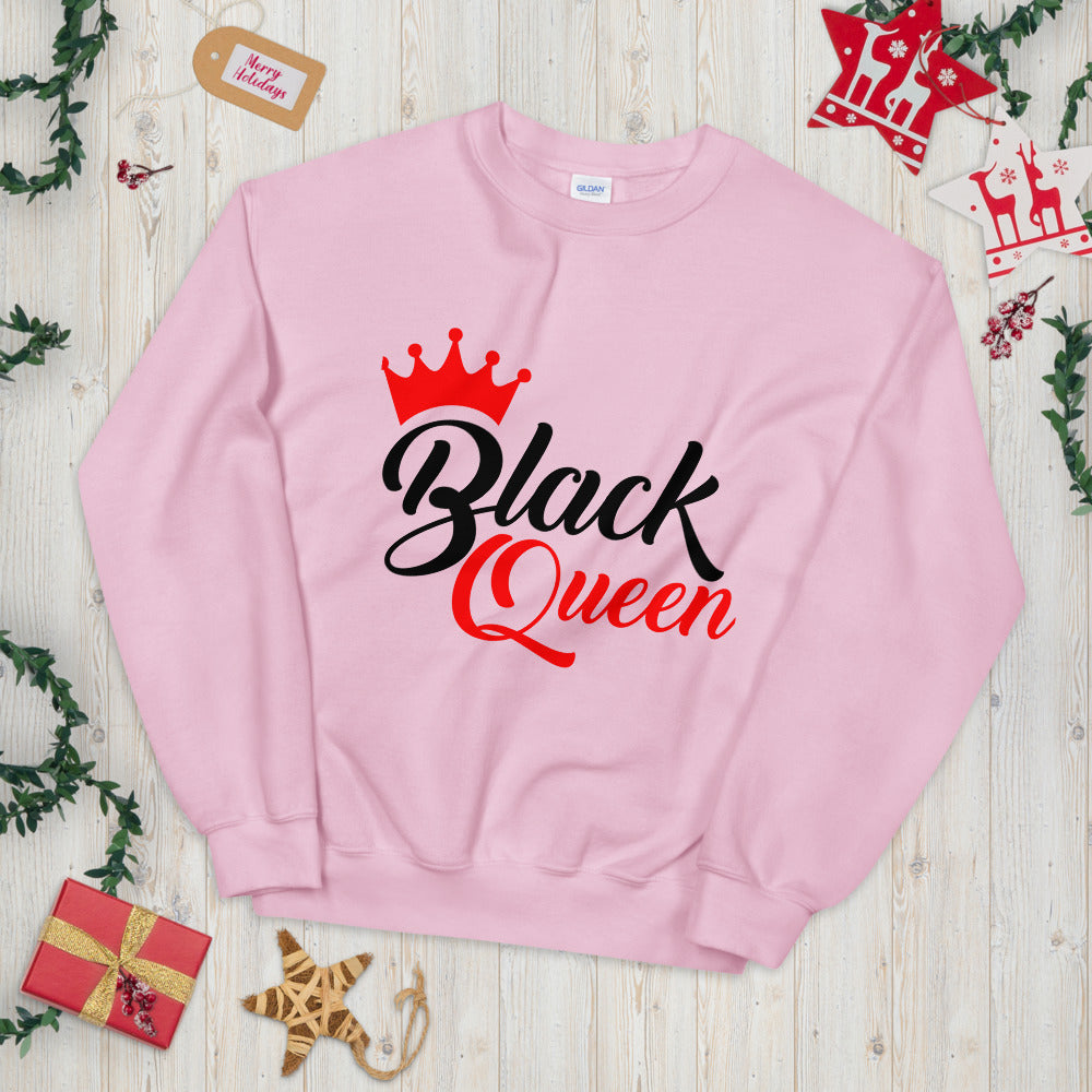 Black Queen Crewneck Sweatshirt