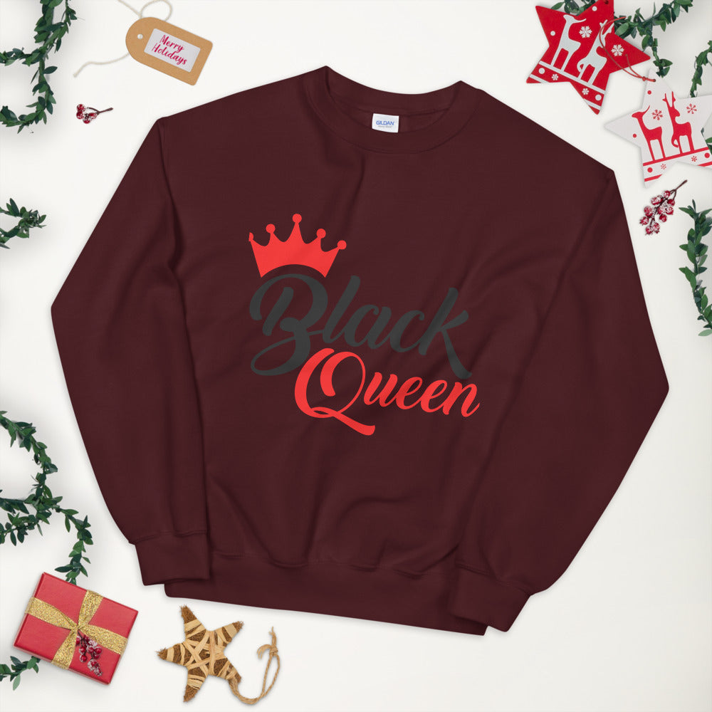 Black Queen Crewneck Sweatshirt