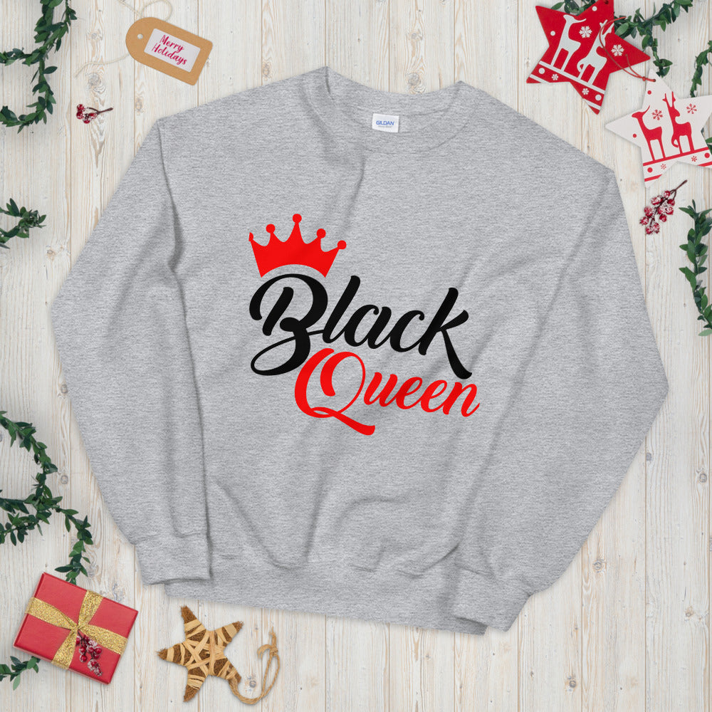 Black Queen Crewneck Sweatshirt