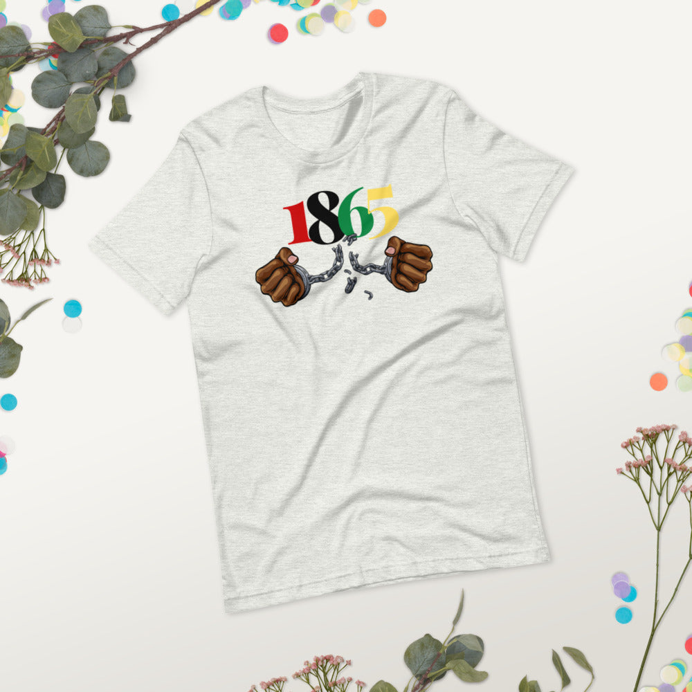 Juneteenth 1865 Freedom Celebration Tee - Unisex Soft Cotton Shirt