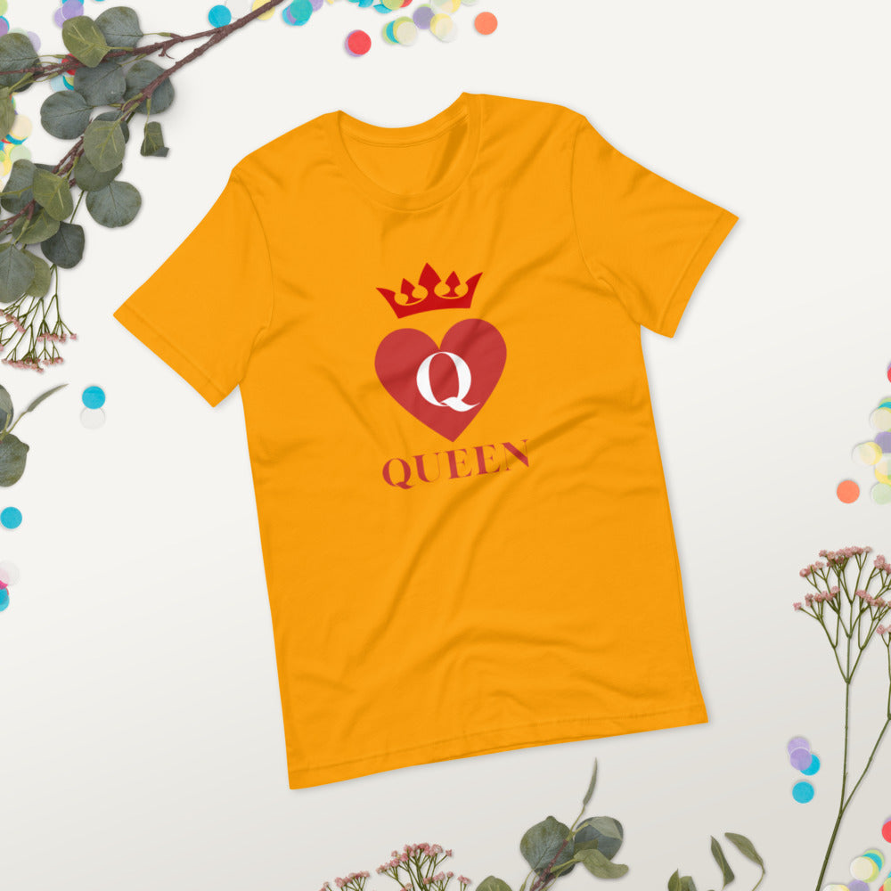 Queen of Hearts Short-Sleeve Unisex T-Shirt