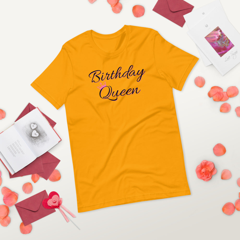 Birthday Queen Short-Sleeve Unisex T-Shirt