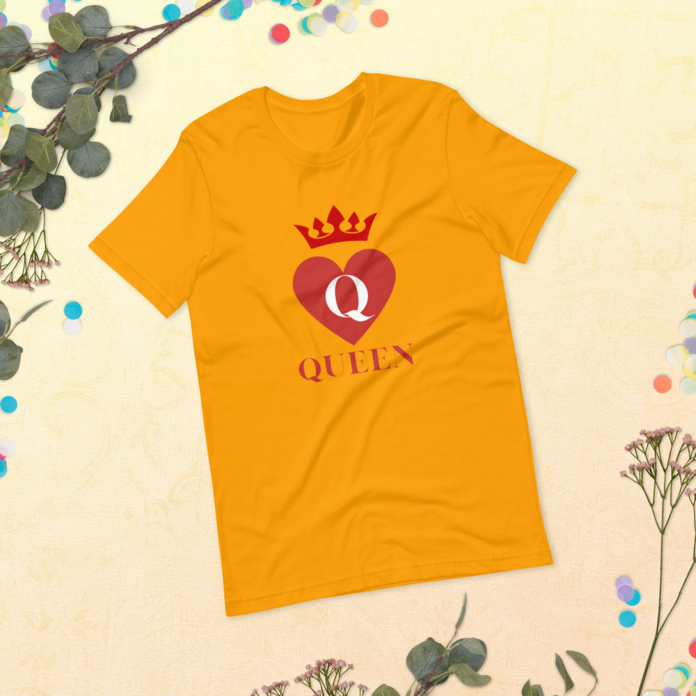 Queen of Hearts Short-Sleeve Unisex T-Shirt