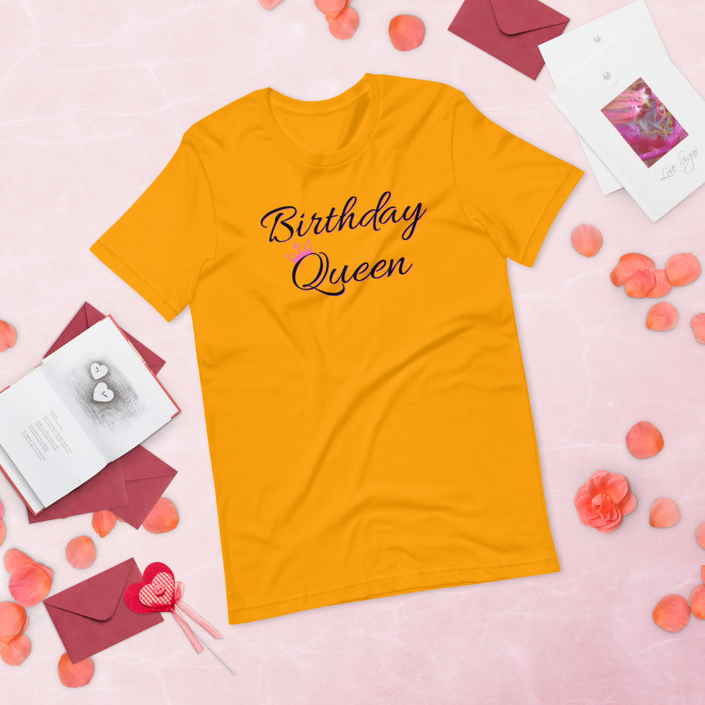 Birthday Queen Short-Sleeve Unisex T-Shirt