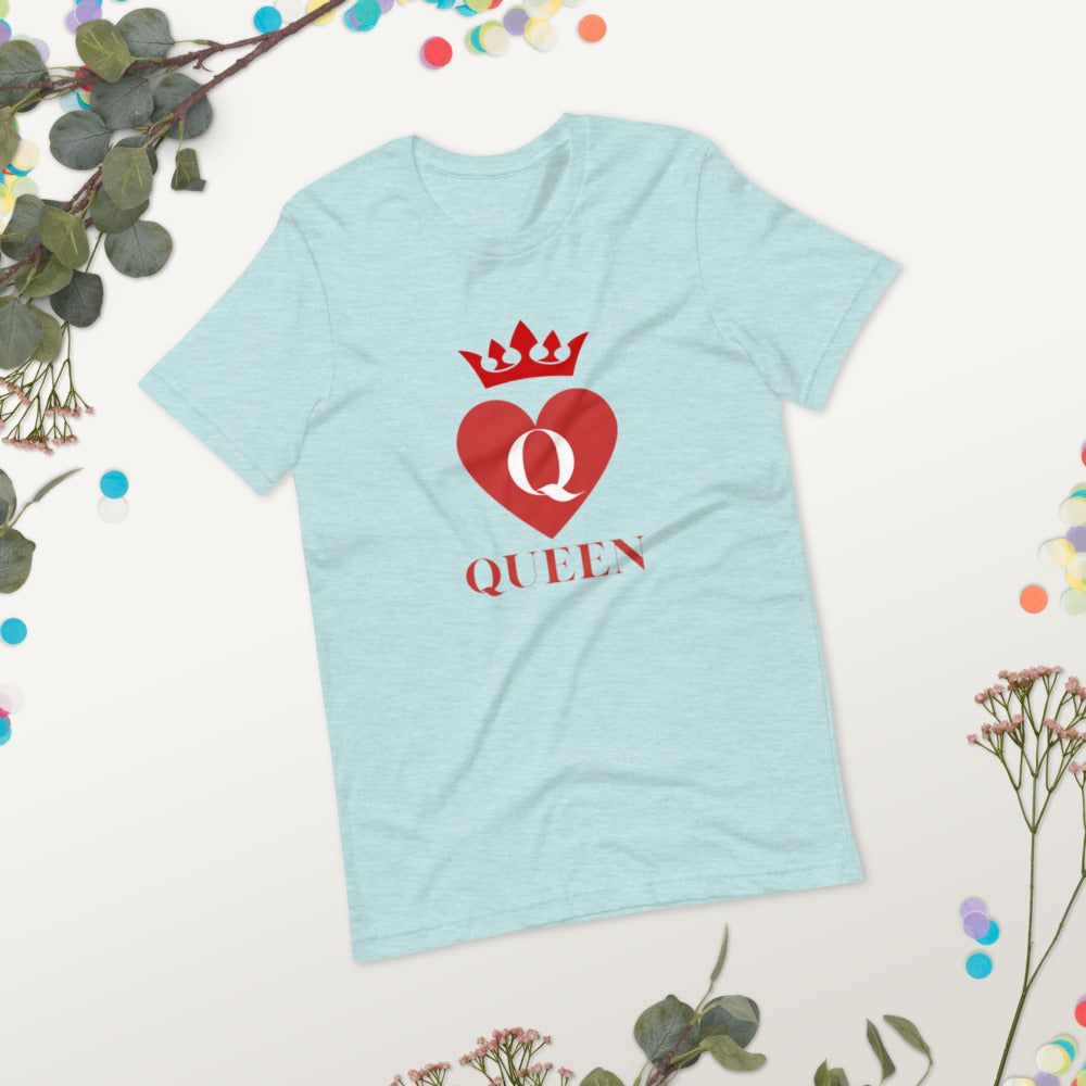 Queen of Hearts Short-Sleeve Unisex T-Shirt