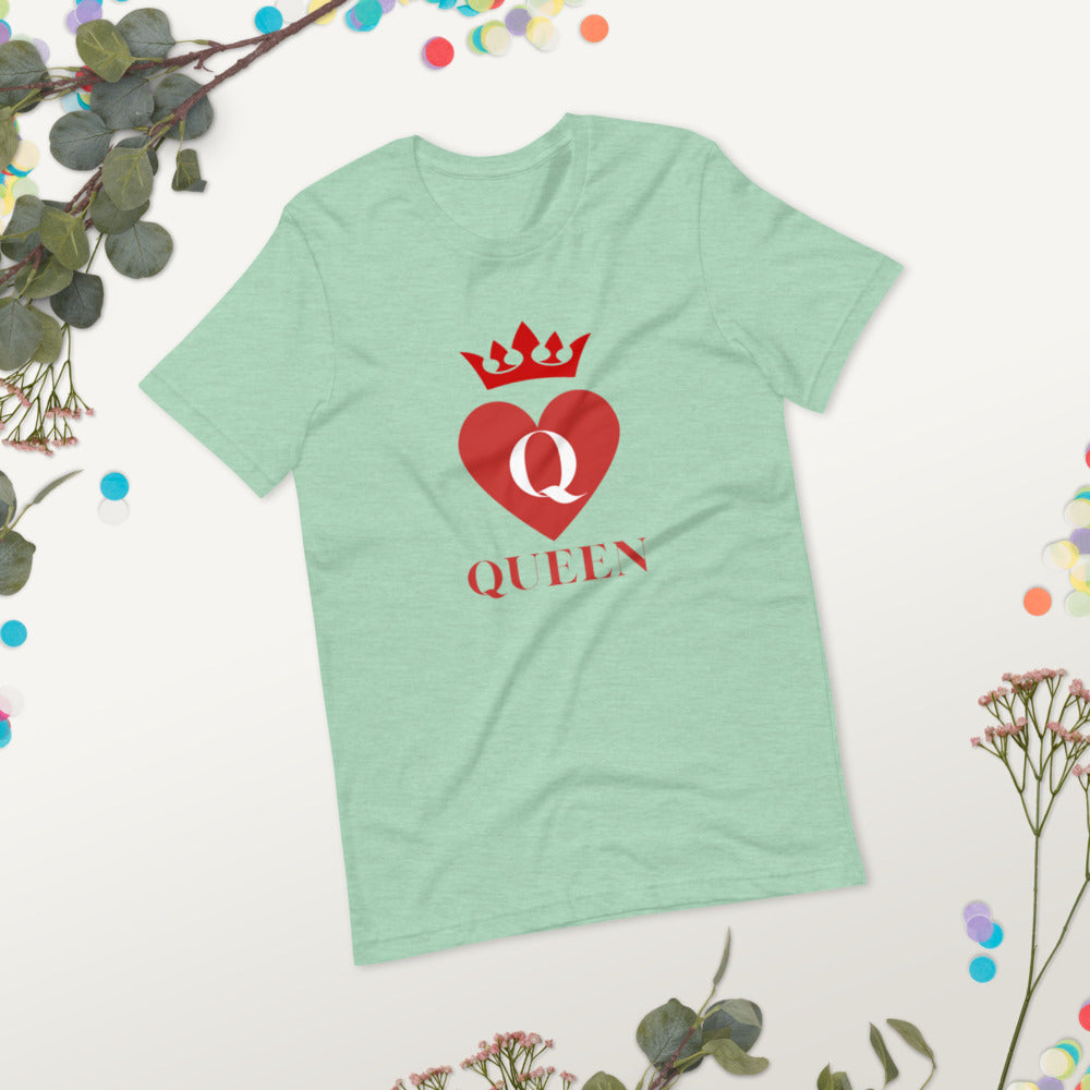 Queen of Hearts Short-Sleeve Unisex T-Shirt