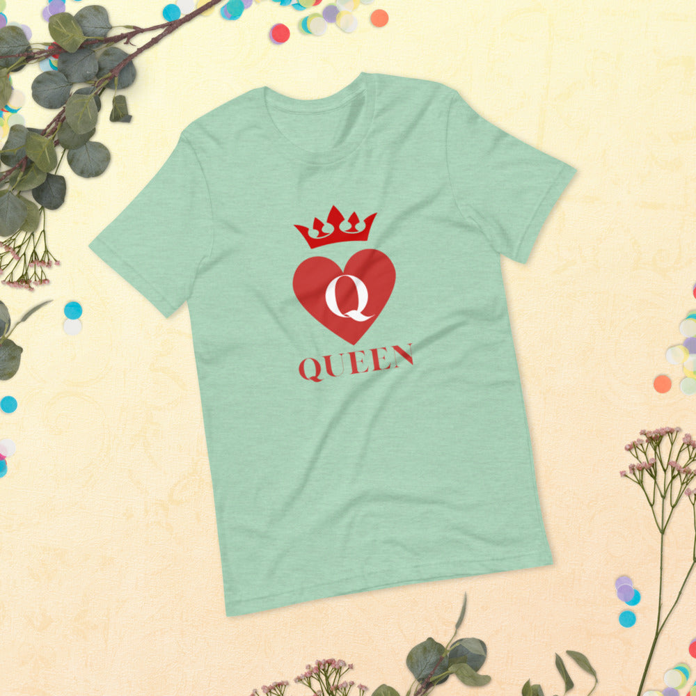 Queen of Hearts Short-Sleeve Unisex T-Shirt