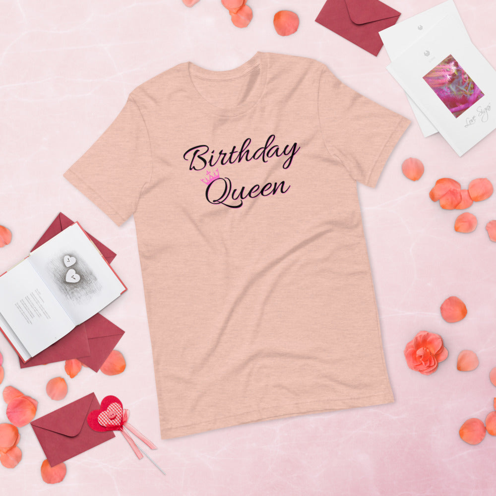 Birthday Queen Short-Sleeve Unisex T-Shirt