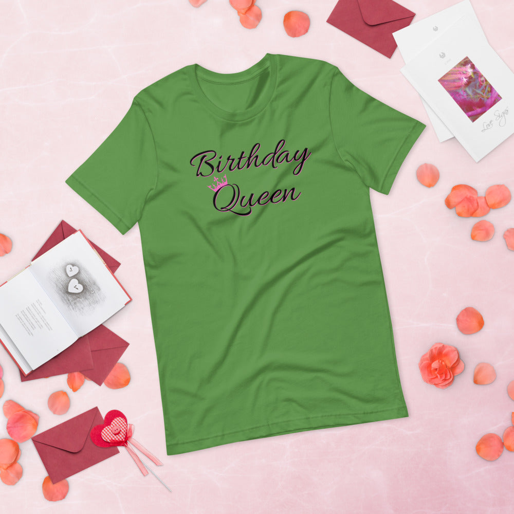 Birthday Queen Short-Sleeve Unisex T-Shirt