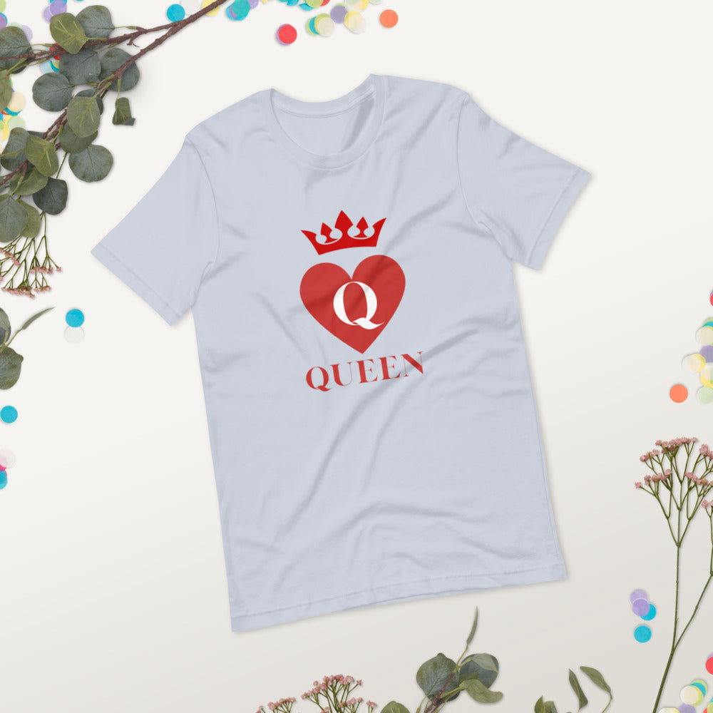 Queen of Hearts Short-Sleeve Unisex T-Shirt