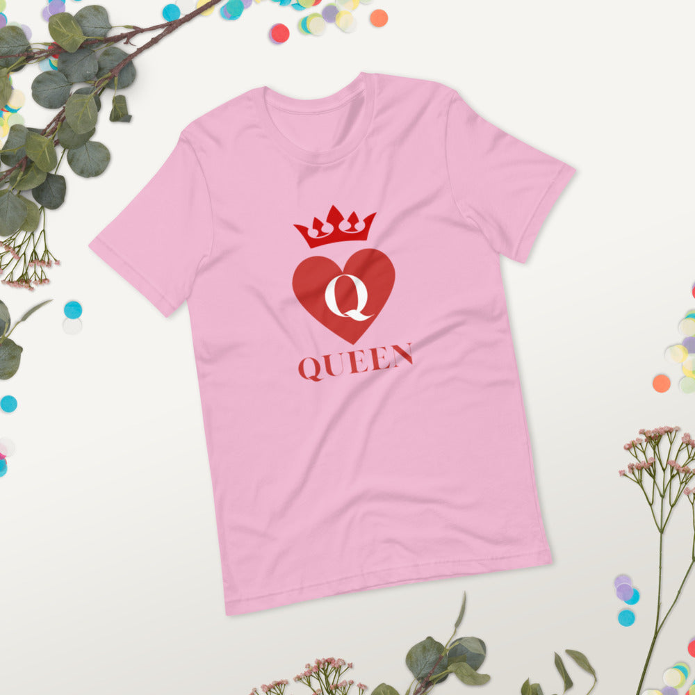 Queen of Hearts Short-Sleeve Unisex T-Shirt