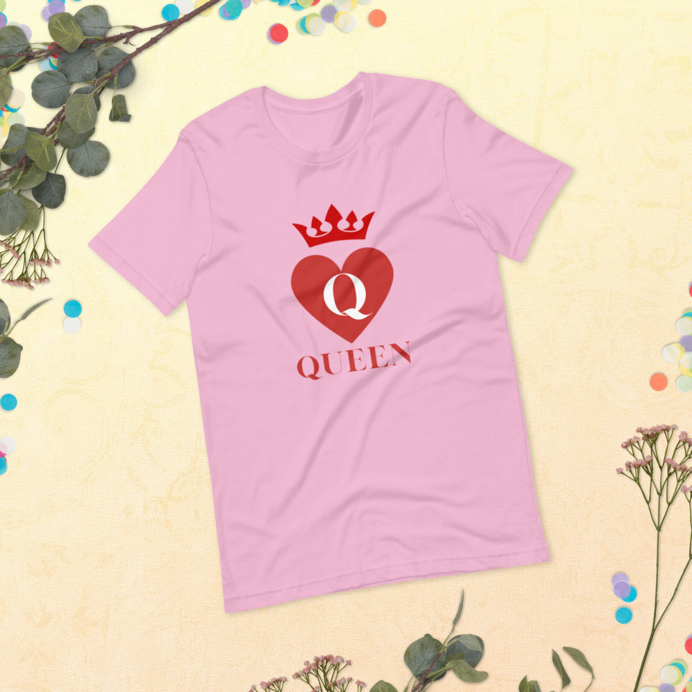 Queen of Hearts Short-Sleeve Unisex T-Shirt