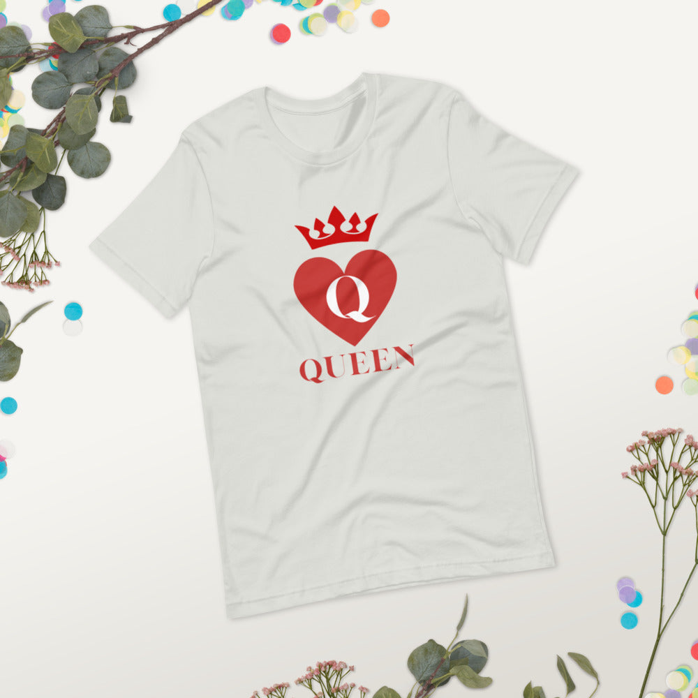 Queen of Hearts Short-Sleeve Unisex T-Shirt