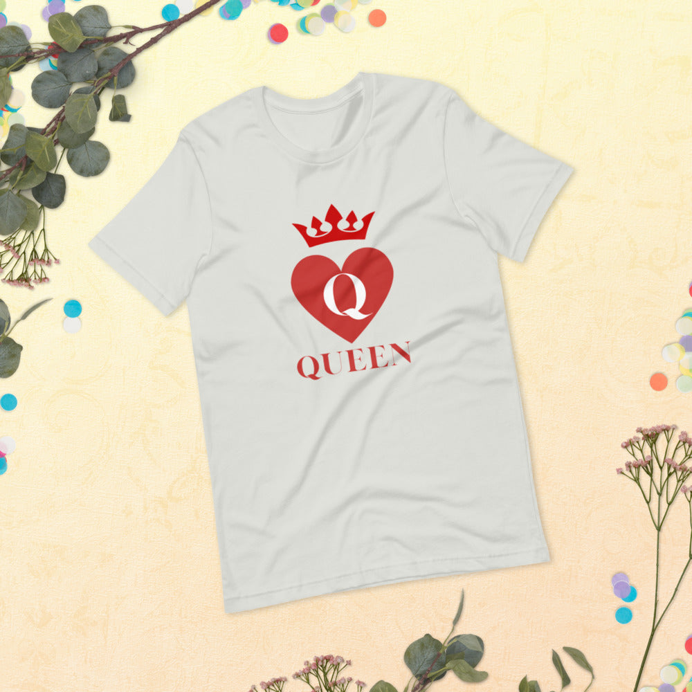 Queen of Hearts Short-Sleeve Unisex T-Shirt