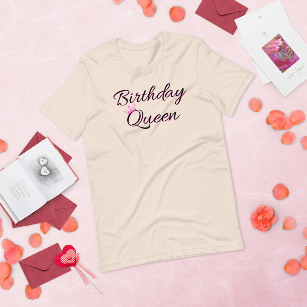 Birthday Queen Short-Sleeve Unisex T-Shirt