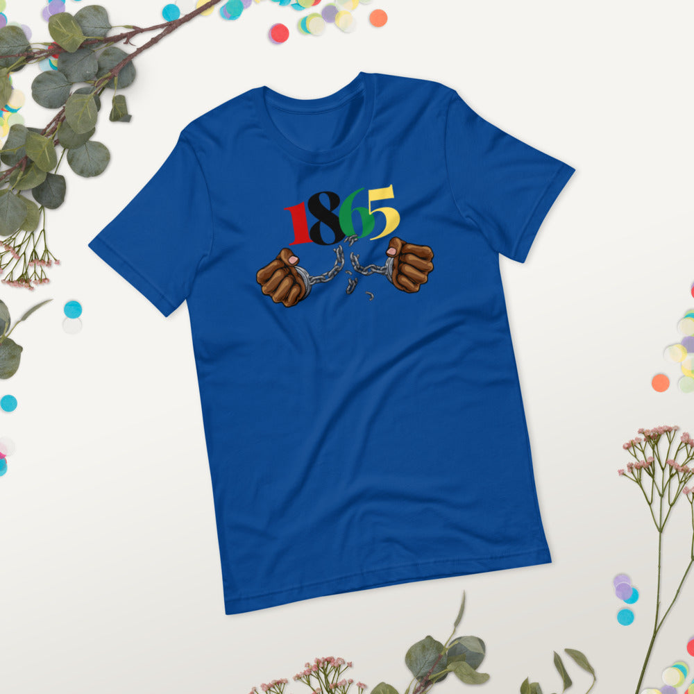 Juneteenth 1865 Freedom Celebration Tee - Unisex Soft Cotton Shirt