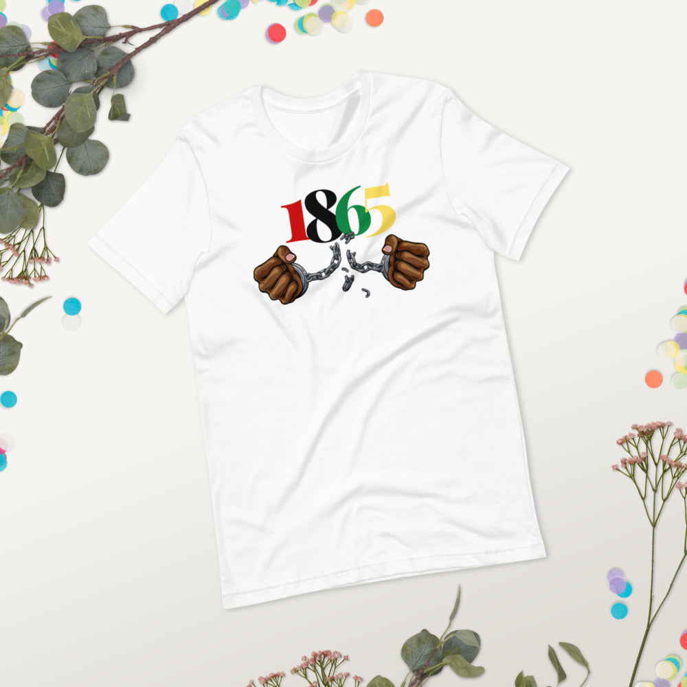 Juneteenth 1865 Freedom Celebration Tee - Unisex Soft Cotton Shirt