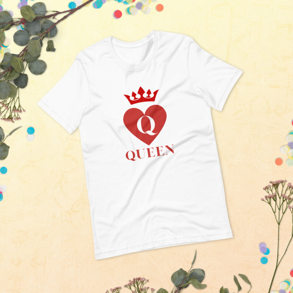 Queen of Hearts Short-Sleeve Unisex T-Shirt