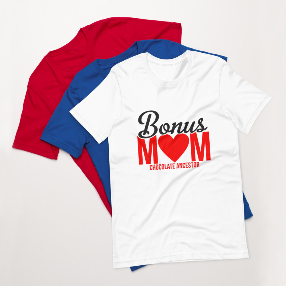 Bonus Mom Short-Sleeve Unisex T-Shirt