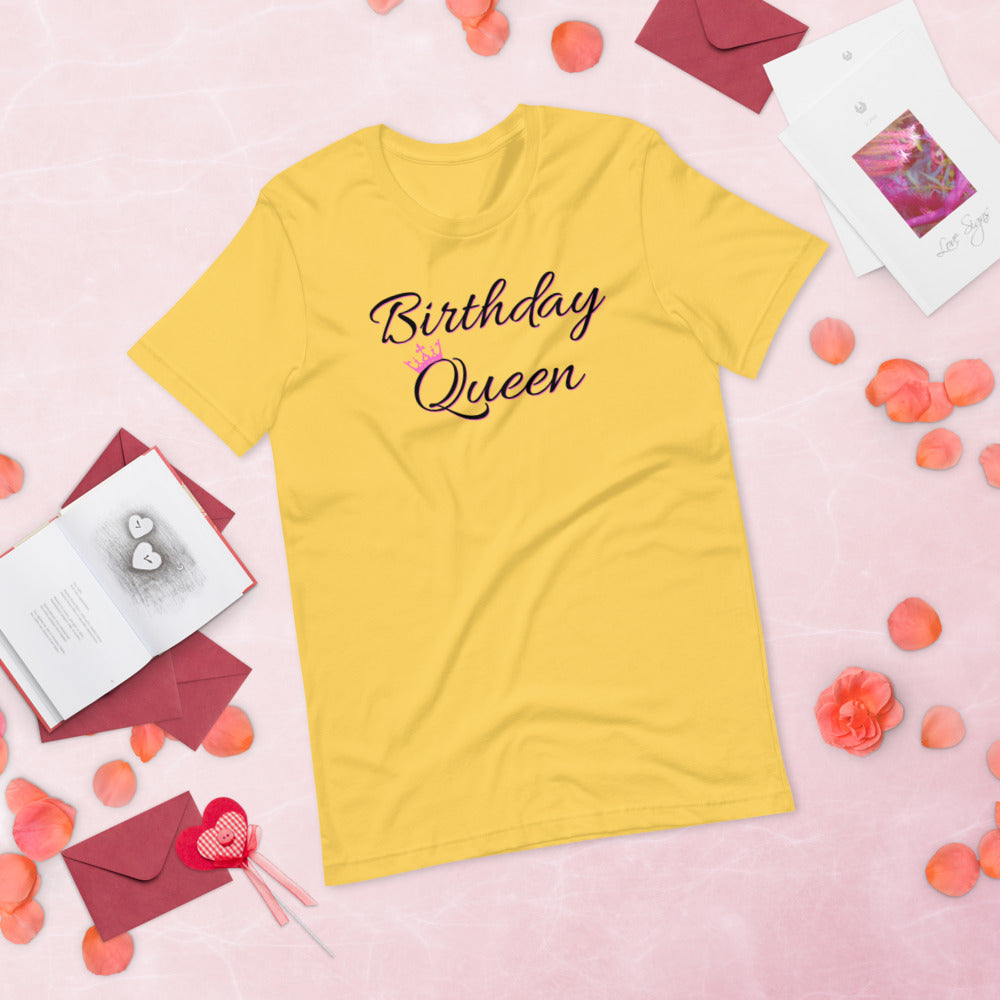 Birthday Queen Short-Sleeve Unisex T-Shirt