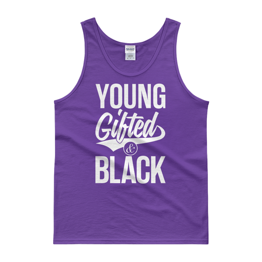 Young Gifted & Black Unisex Tank top - Chocolate Ancestor