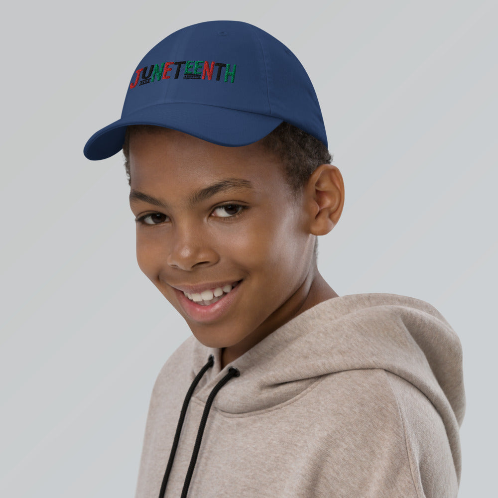 Juneteenth Pan African Youth baseball cap